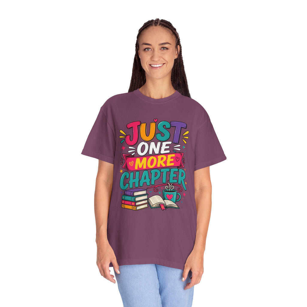 T-Shirt  Just One More Chapter Book Lover Graphic Tee