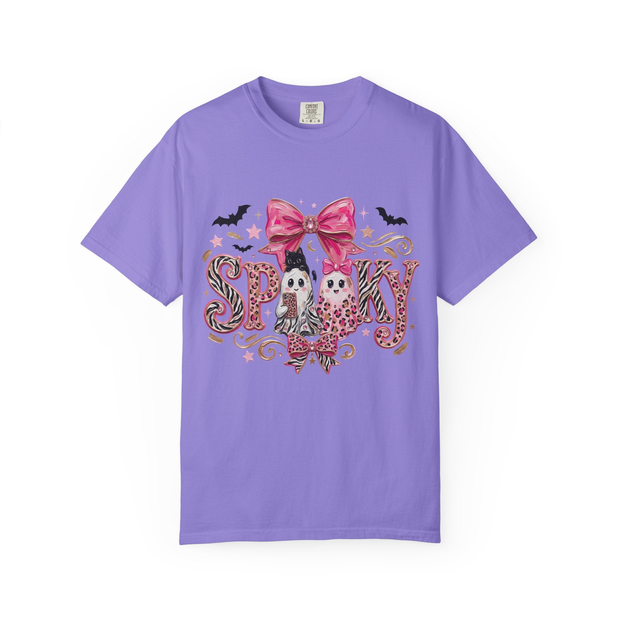 Spooky Pink Skull Tee