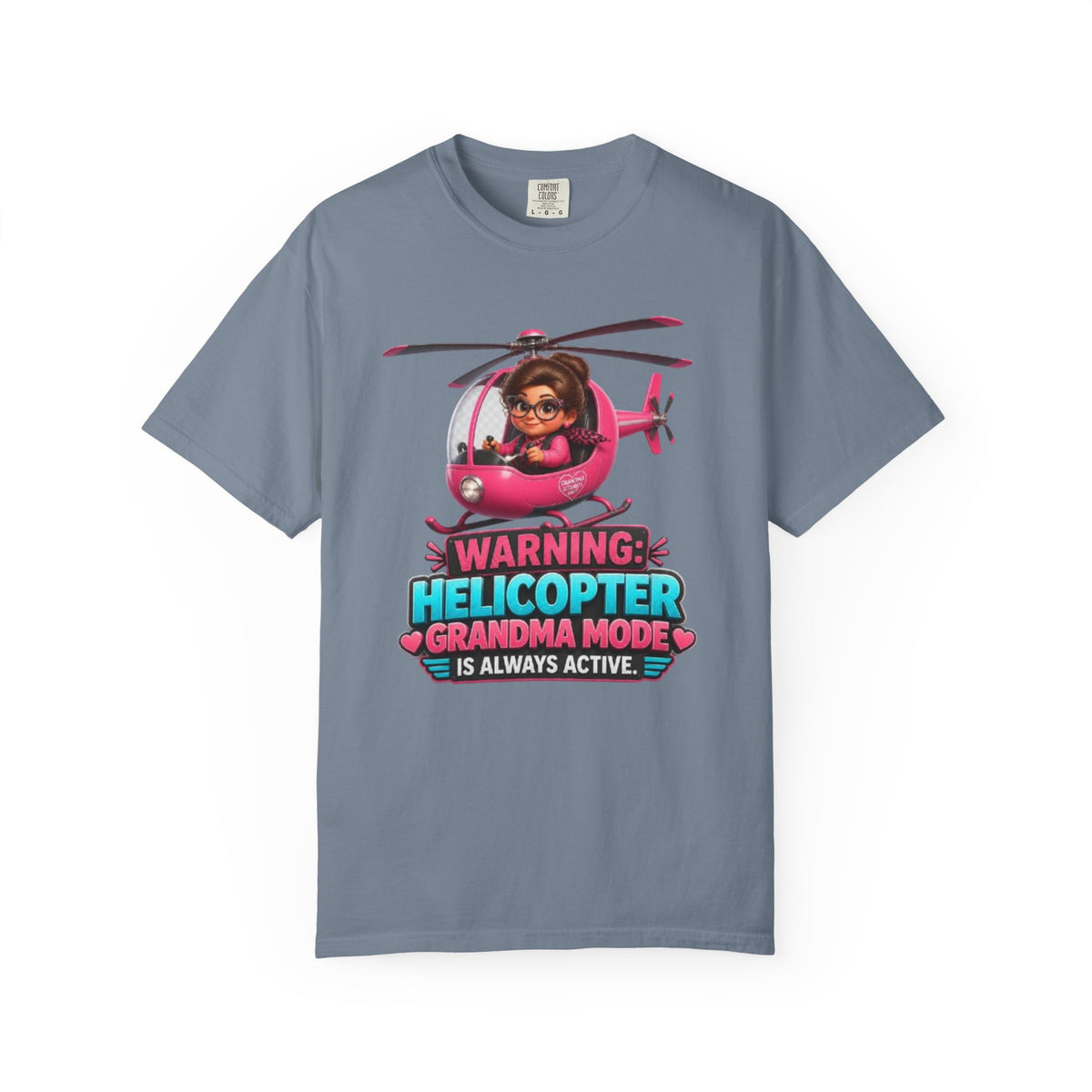 Helicopter Grandma T Shirt Warning Helicopter Grandma Mode Is Always Active