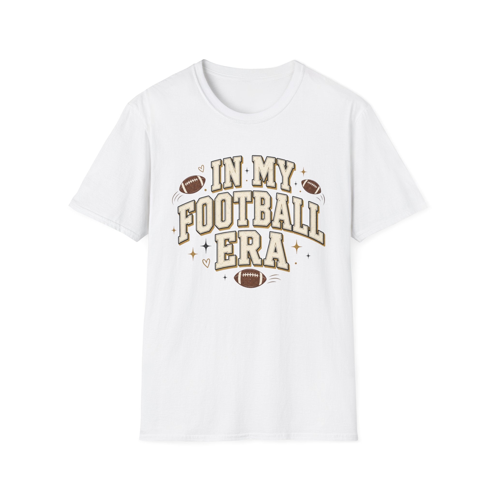 Football Era T Shirt In My Football Era Vintage Fan Tee