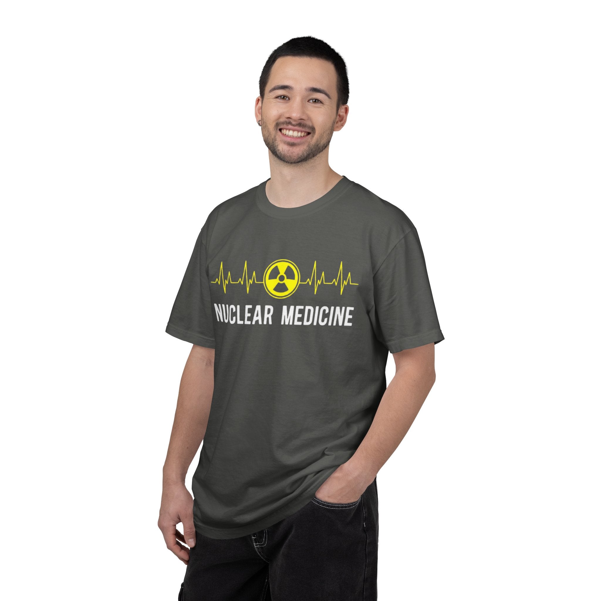 Nuclear Medicine T-Shirt  Radiology Tech ECG Logo Tee