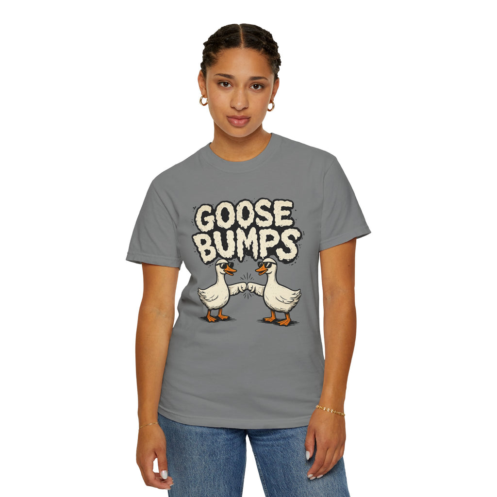 Goose Bumps T Shirt Funny Matching Geese Graphic Tee