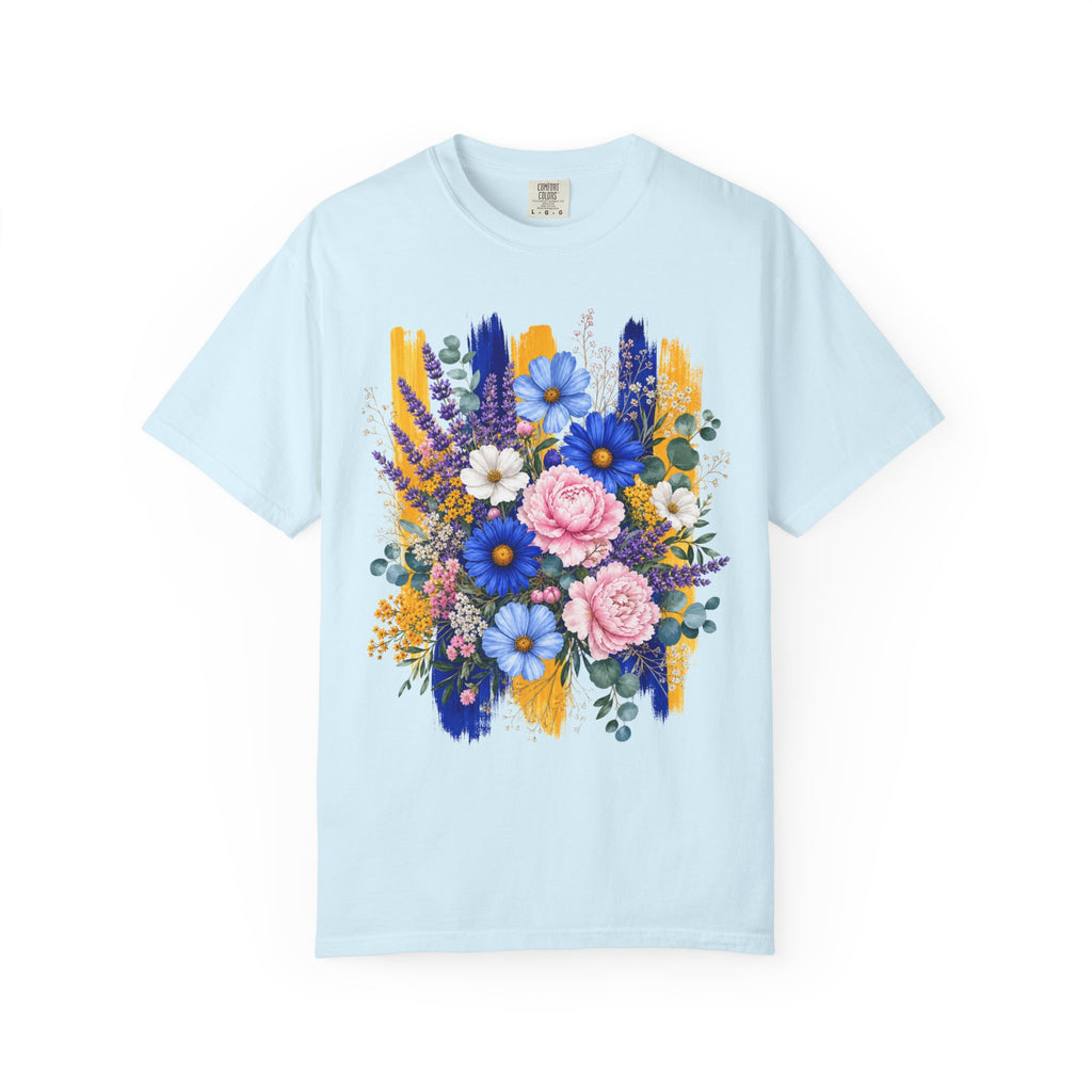 Floral Brushstroke Bouquet T Shirt