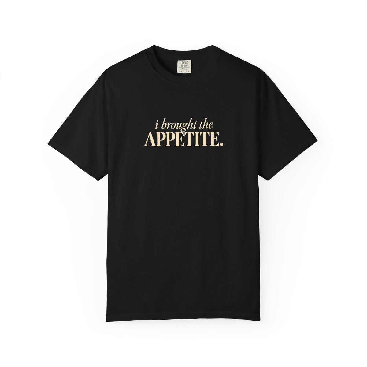 I Brought the Appetite Tee shirt |Thanksgiving Couple Collection