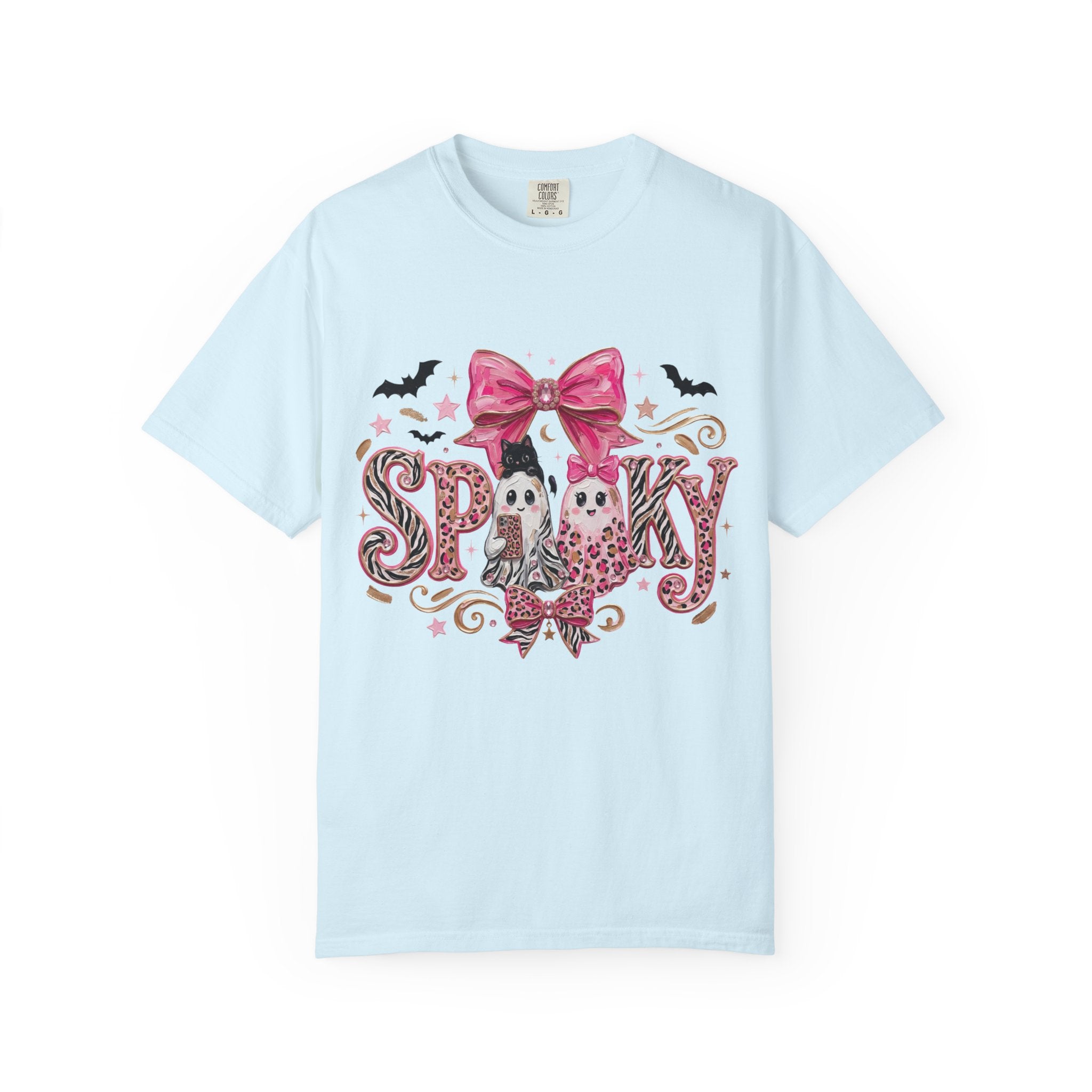 Spooky Pink Skull Tee