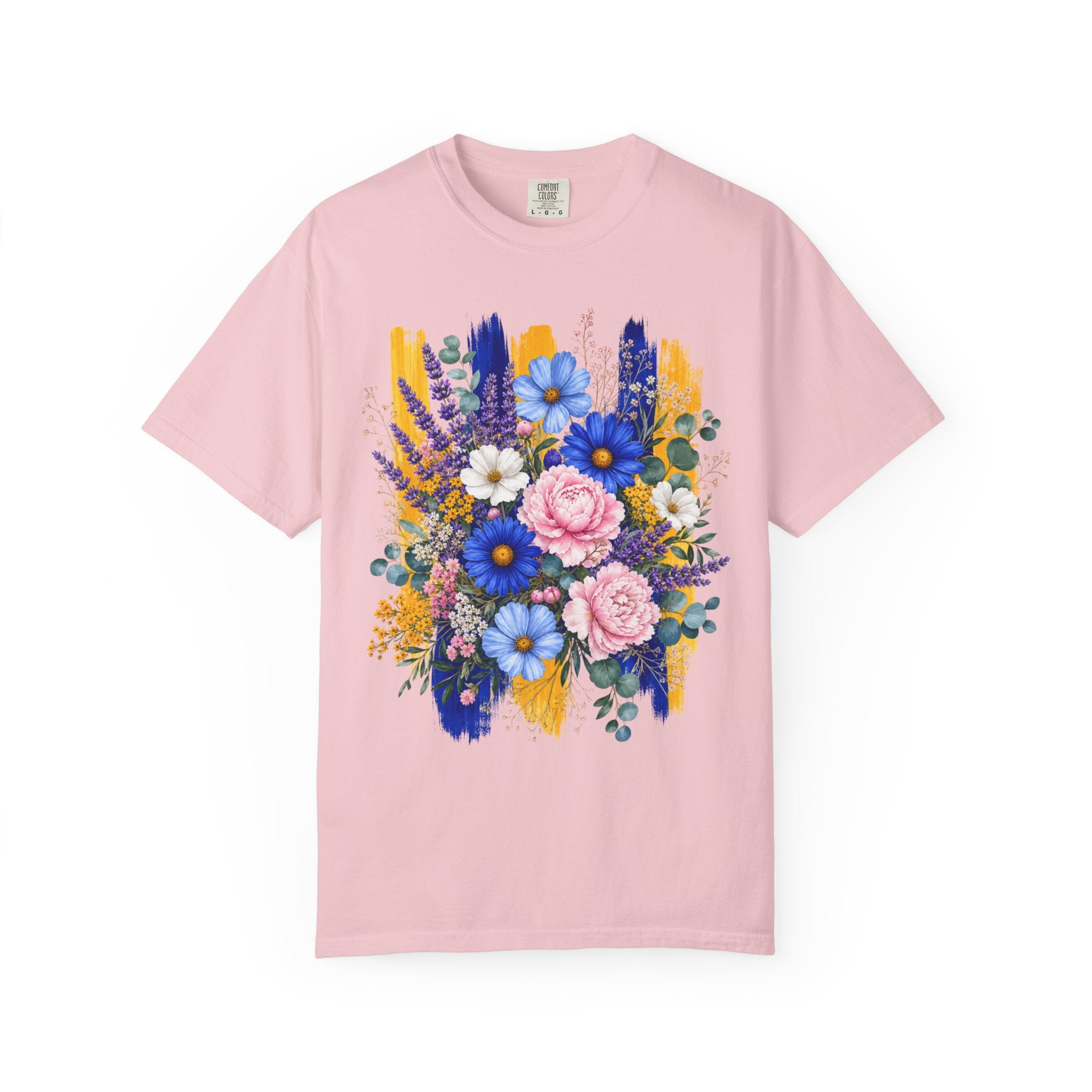 Floral Brushstroke Bouquet T Shirt