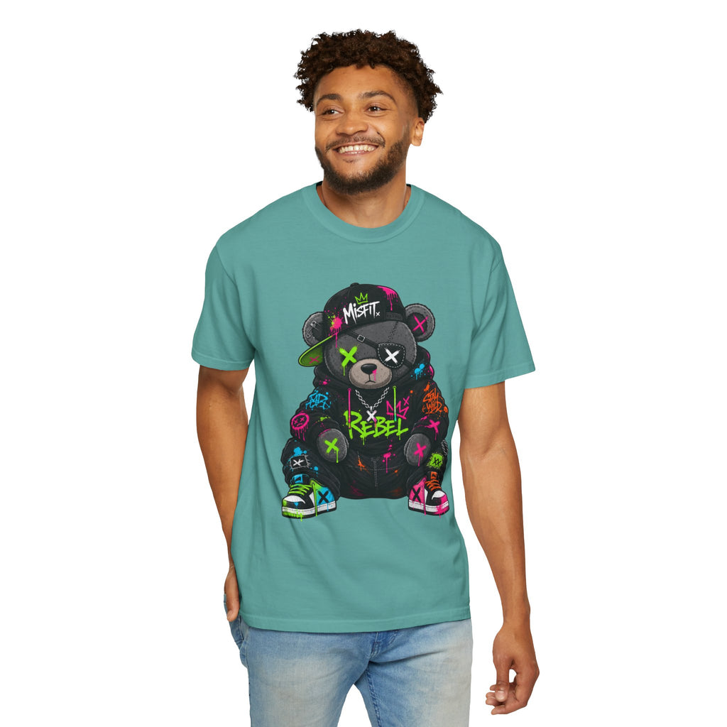 Rebel Graffiti Bear T Shirt