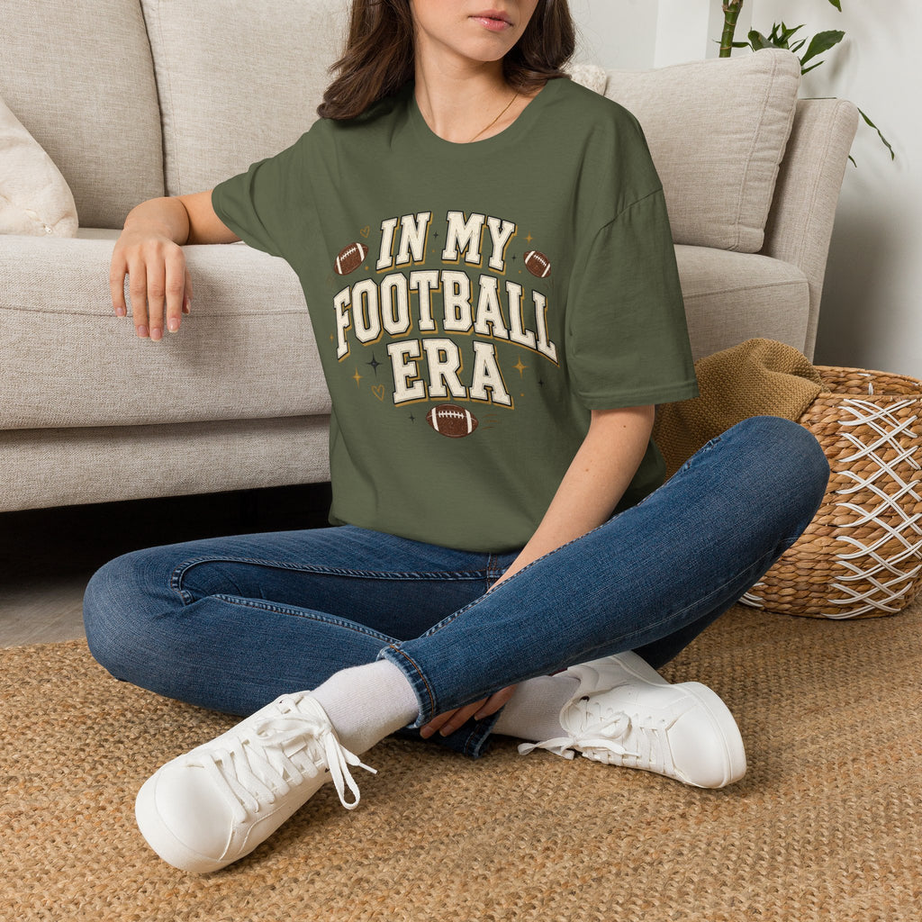 Football Era T Shirt In My Football Era Vintage Fan Tee