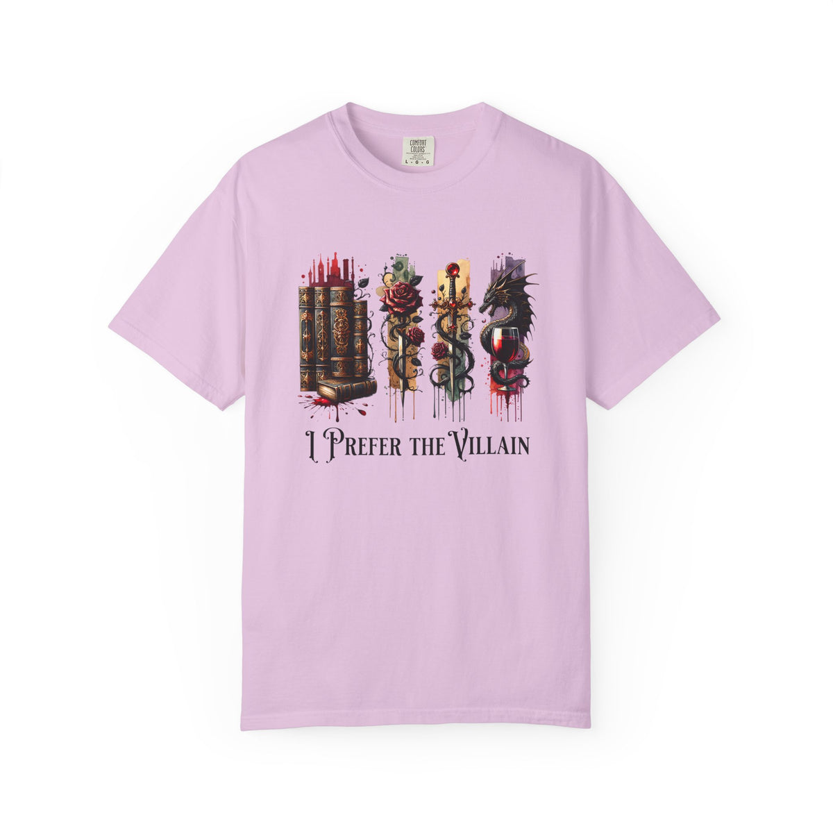 Villainous Icons Graphic T Shirt I Prefer the Villain