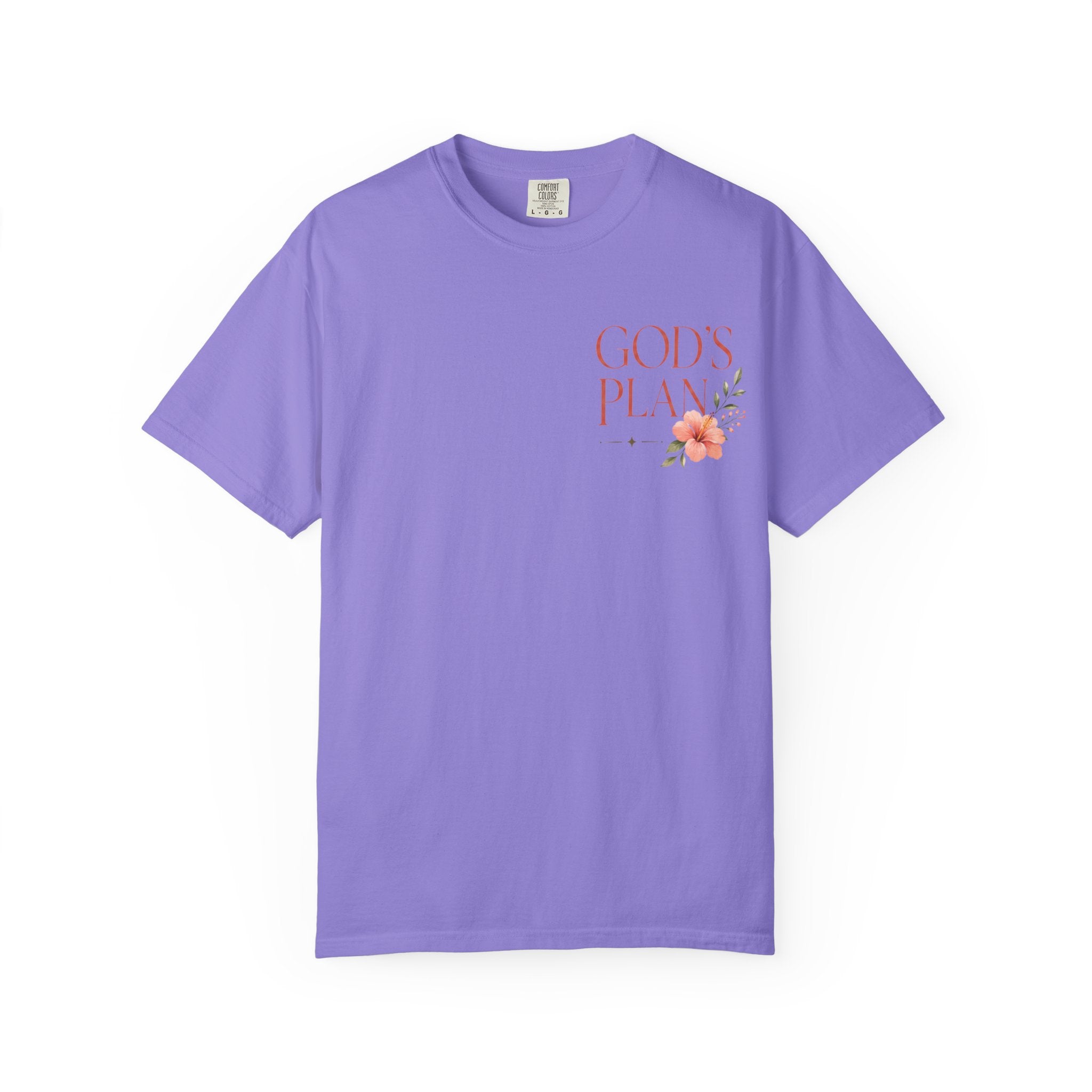 God's Plan Floral T Shirt