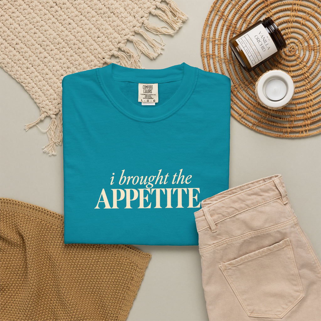 I Brought the Appetite Tee shirt |Thanksgiving Couple Collection