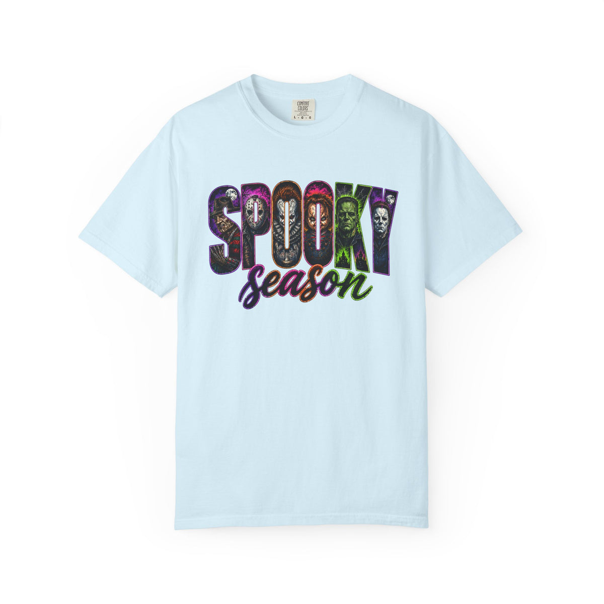 Spooky Season Tee Shirt Halloween Vintage Horror Graphic