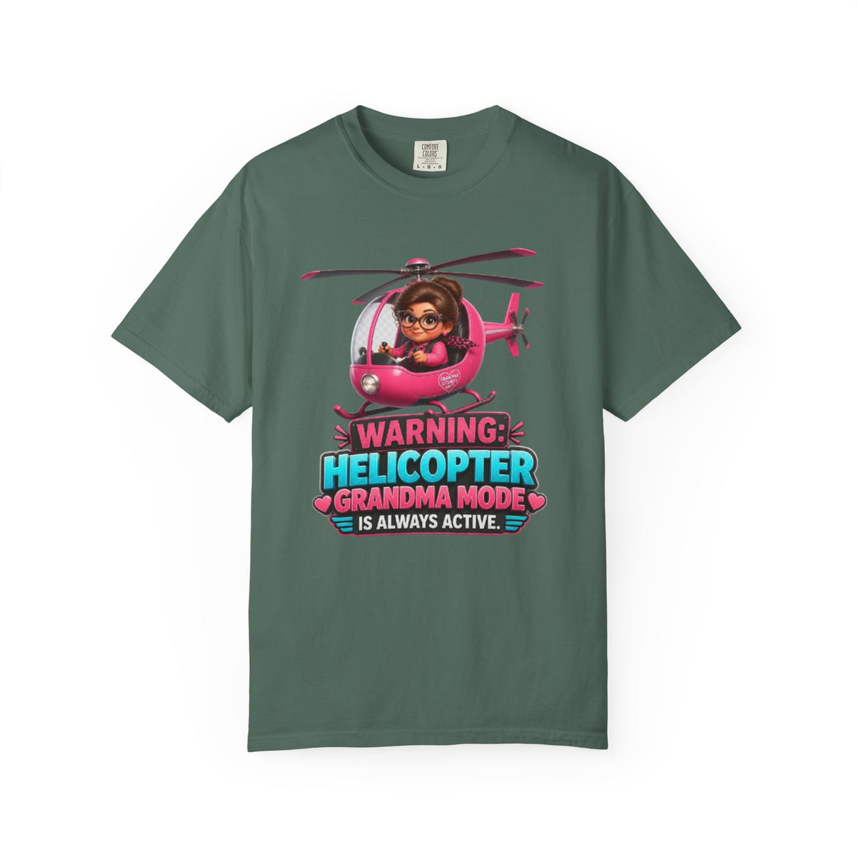 Helicopter Grandma T Shirt Warning Helicopter Grandma Mode Is Always Active