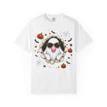 Halloween Gnome T-Shirt Funny Bubblegum Ghost and Leopard Butt Graphic Tee
