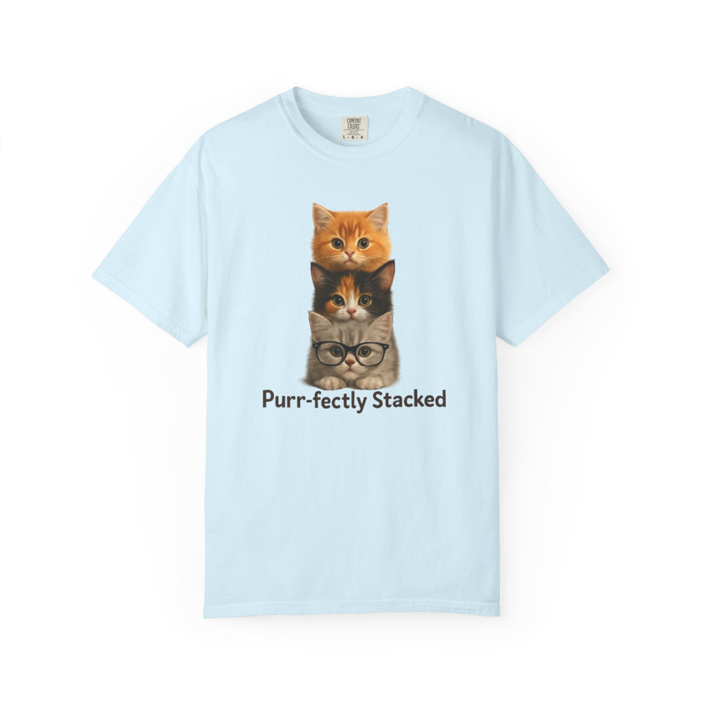 Purr fectly Stacked Cat T Shirt