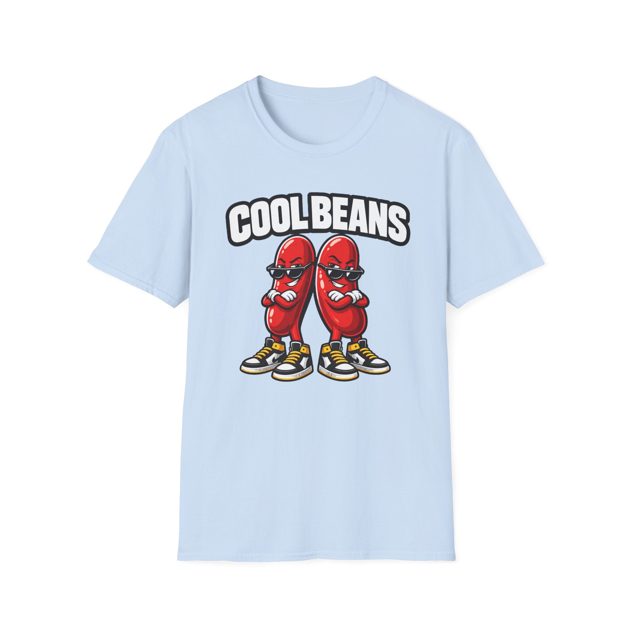 Cool Beans T‑Shirt — Retro Cartoon Funny Graphic Tee