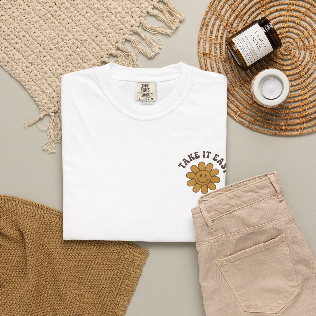 Its Just a Bad Day Not a Bad Life T Shirt Retro Positive Sunflower Tee