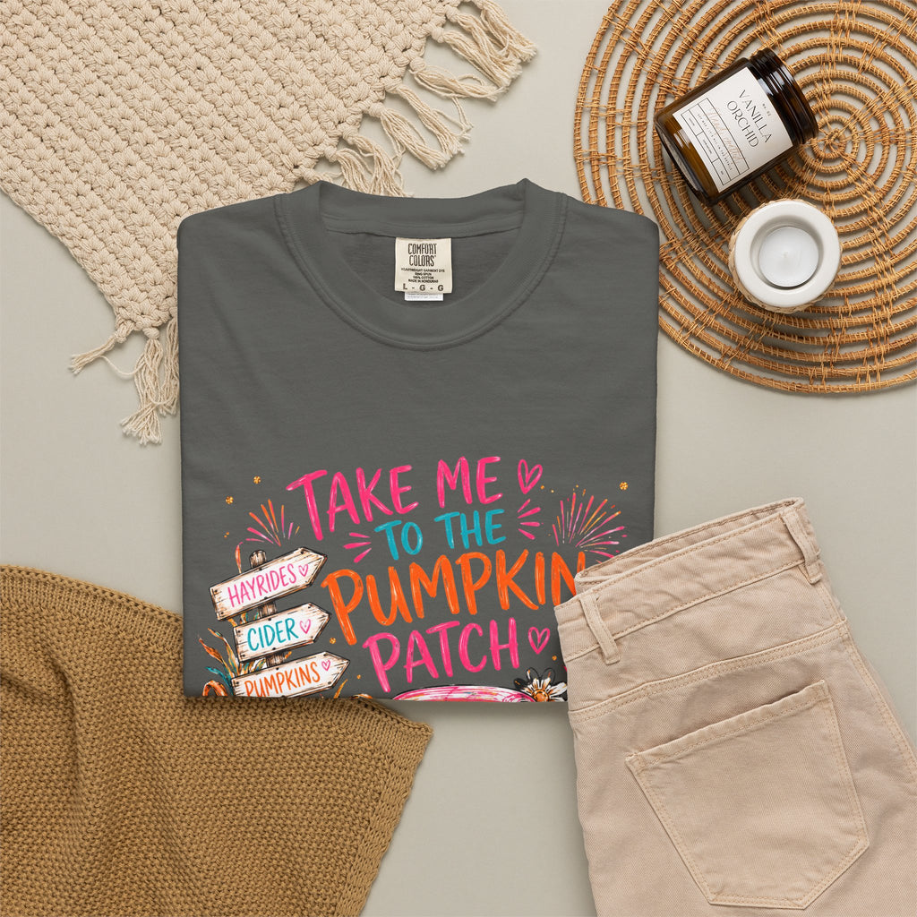 Pumpkin Patch Truck T Shirt Take Me to the Pumpkin Patch Fall Tee