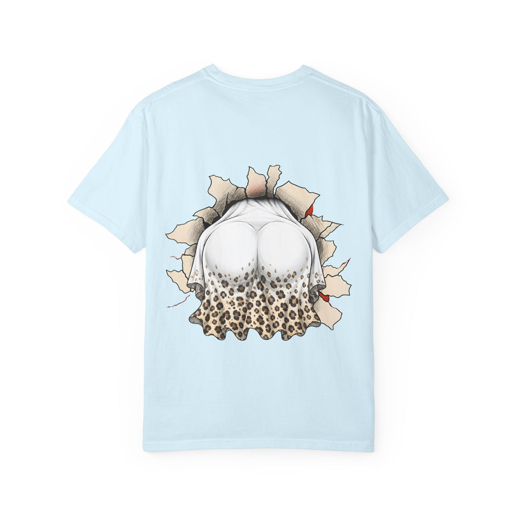 Halloween Gnome T-Shirt Funny Bubblegum Ghost and Leopard Butt Graphic Tee