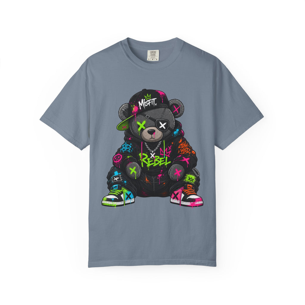 Rebel Graffiti Bear T Shirt