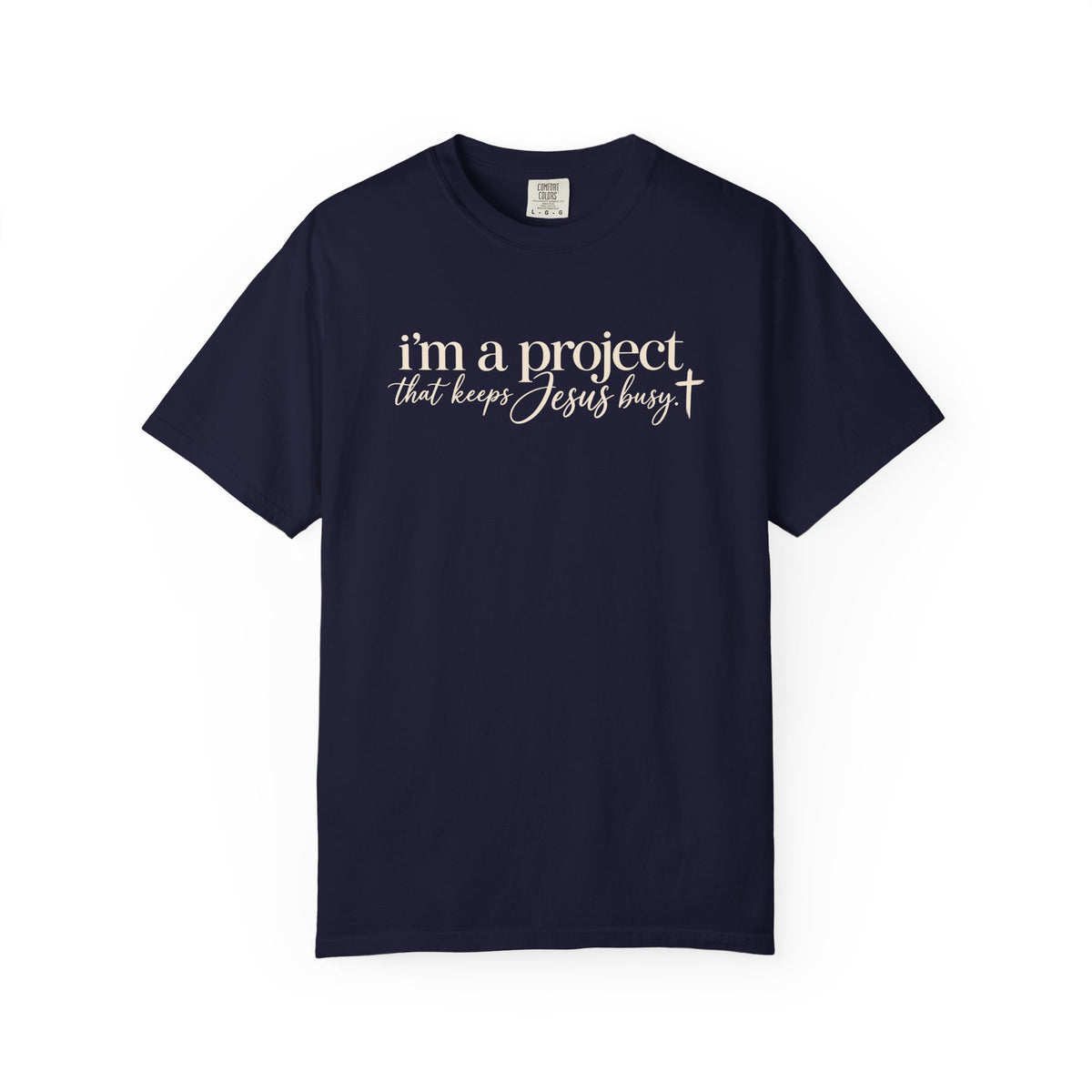 Im a Project That Keeps Jesus Busy Tee Shirt