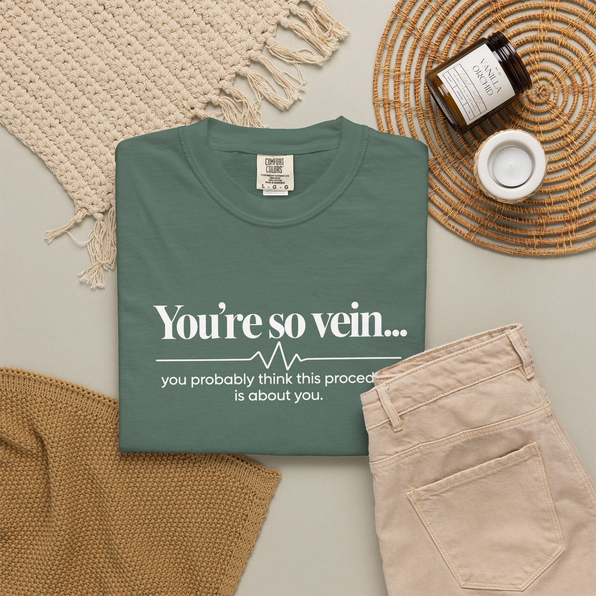 You're So Vein Shirt, Funny Nurse Shirt, Phlebotomist Gift, IV Nurse Tee, Medical Humor Shirt, Healthcare Worker Gift, Nurse Appreciation