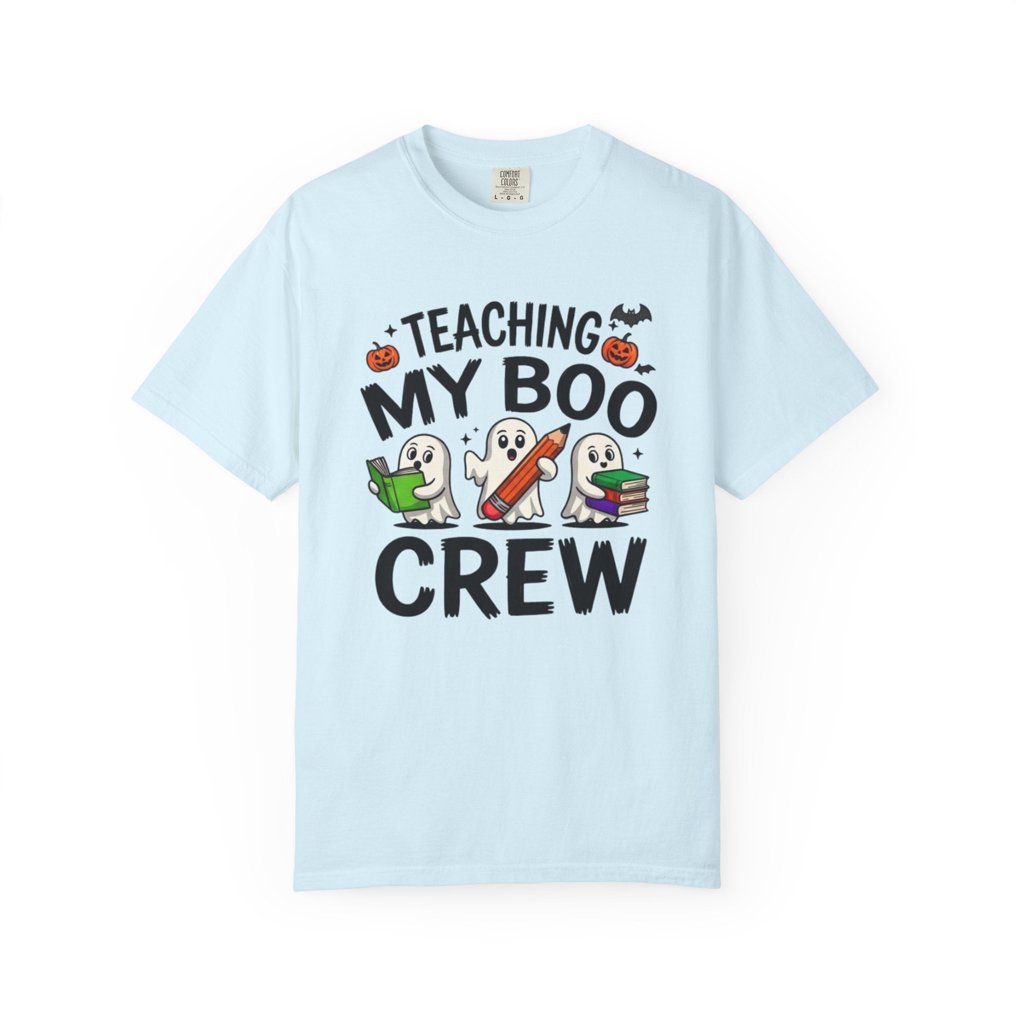 Teaching My Boo Crew T-Shirt Cute Halloween Teacher Tee