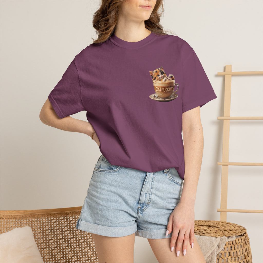Cat in Cappuccino Cup T Shirt