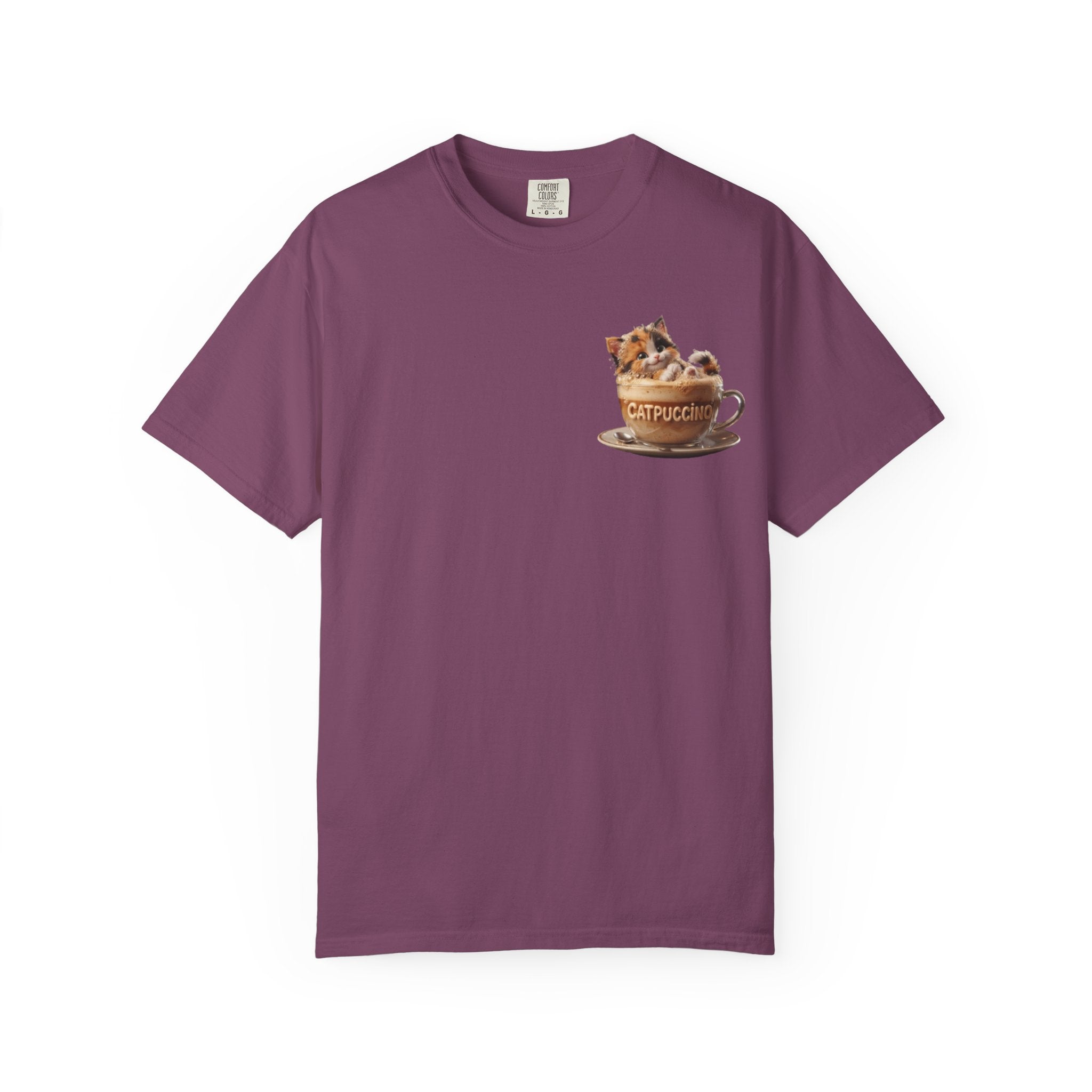 Cat in Cappuccino Cup T Shirt