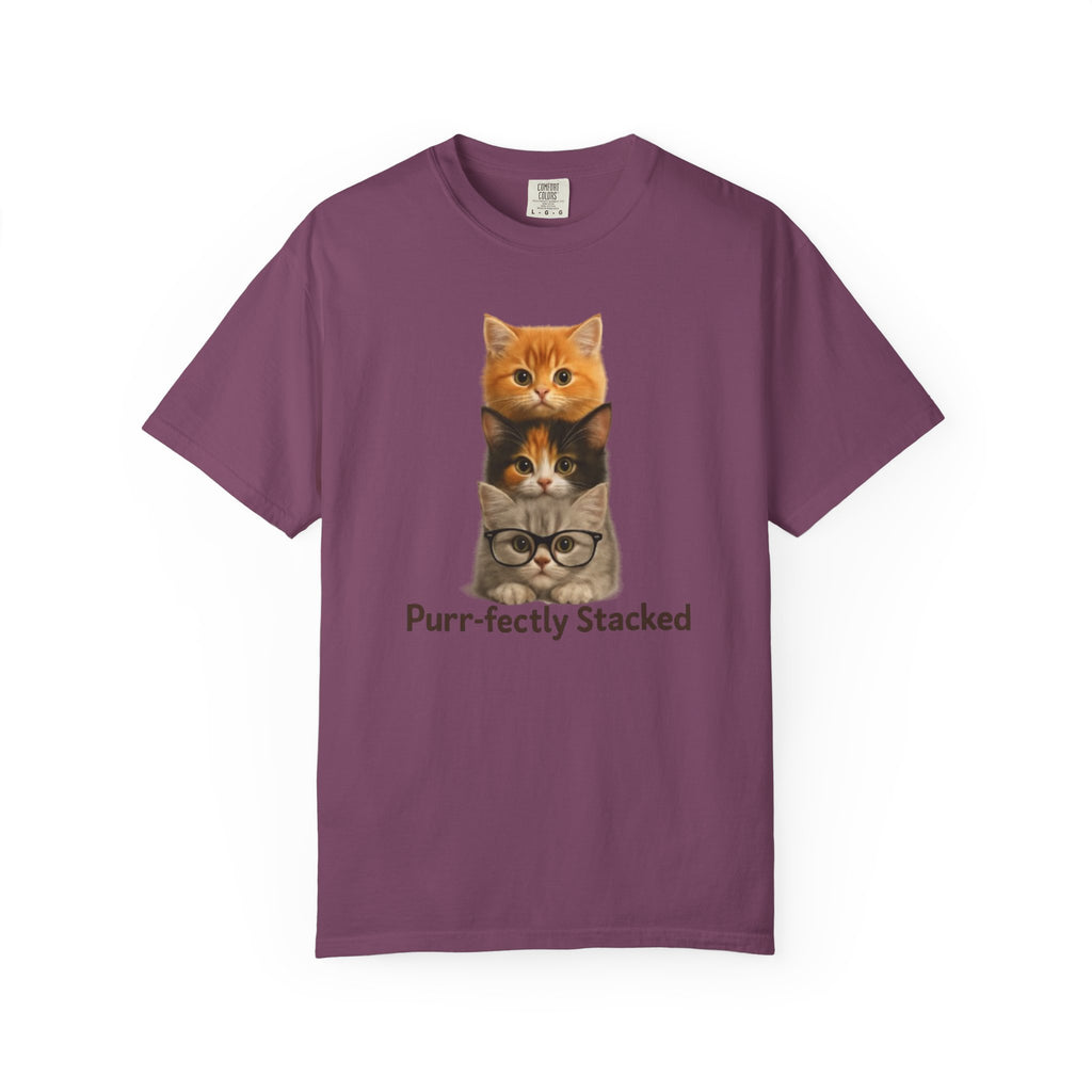 Purr fectly Stacked Cat T Shirt