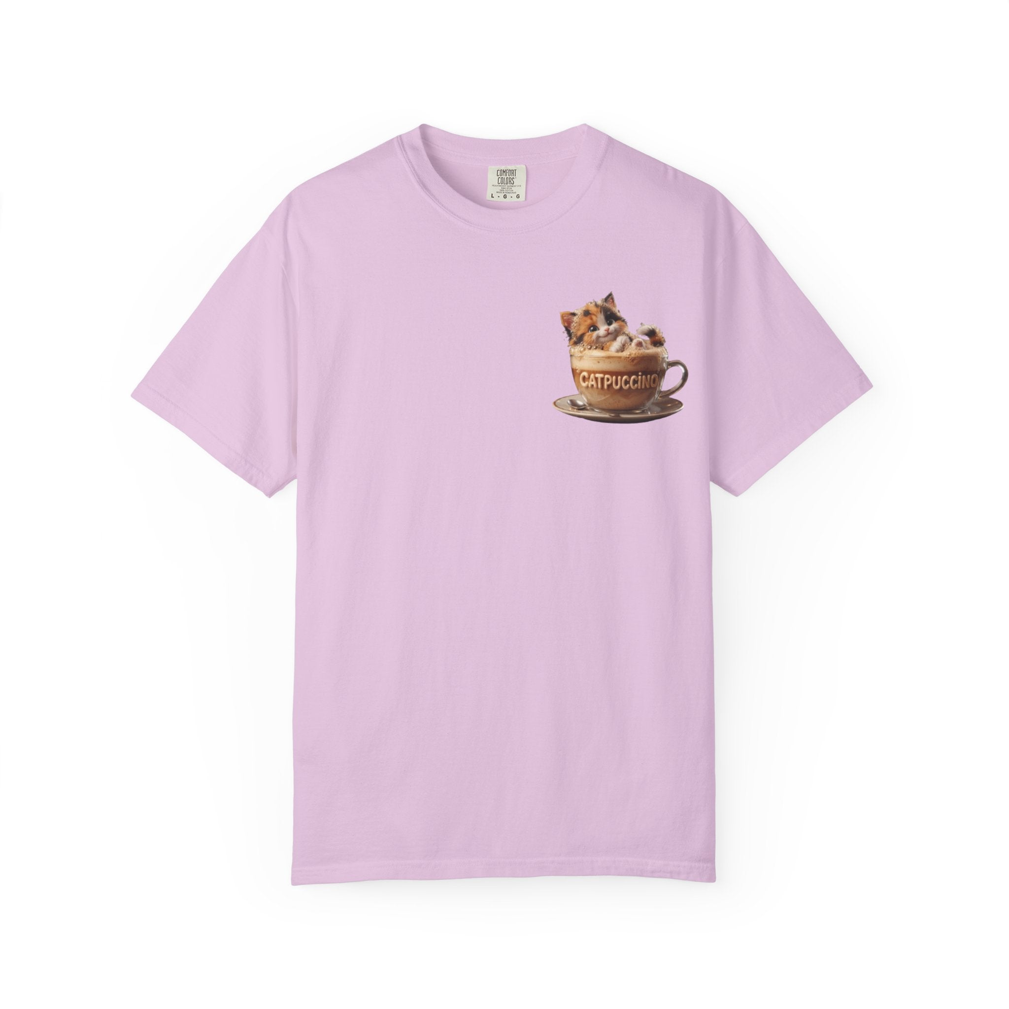 Cat in Cappuccino Cup T Shirt
