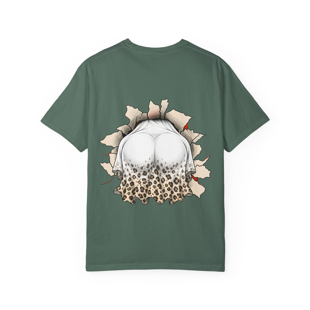 Halloween Gnome T-Shirt Funny Bubblegum Ghost and Leopard Butt Graphic Tee