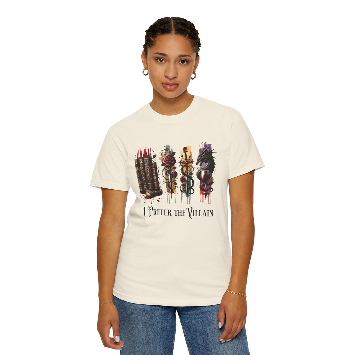 Villainous Icons Graphic T Shirt I Prefer the Villain