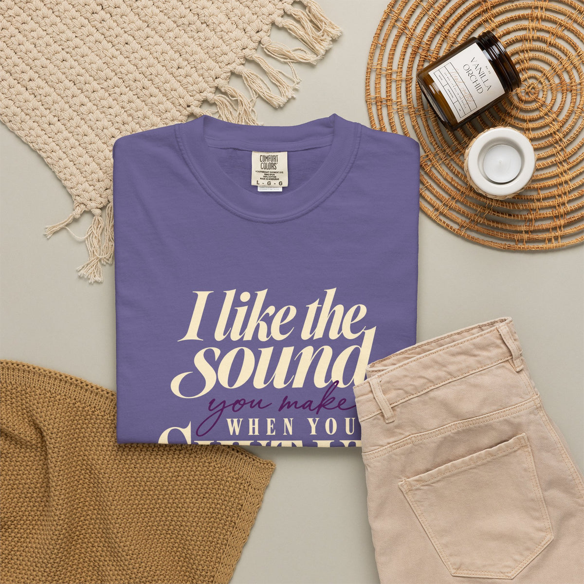 Sarcastic Graphic Tribute T Shirt I Like the Sound You Make When You Shut Up PAN CAN