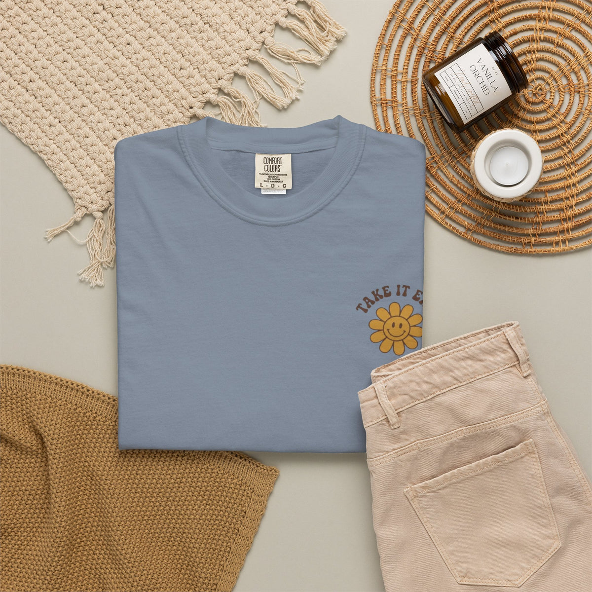 Its Just a Bad Day Not a Bad Life T-Shirt Retro Positive Sunflower Tee