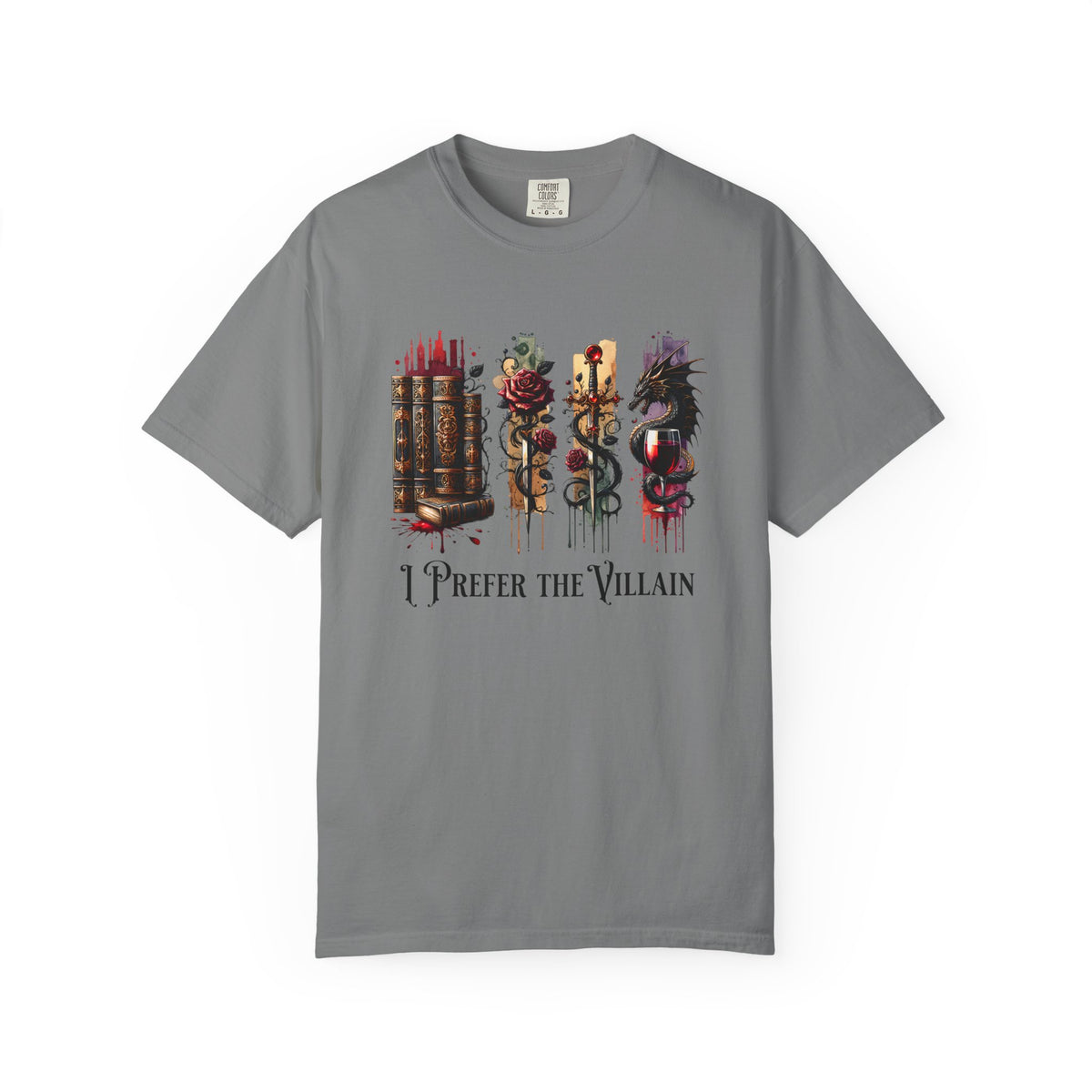 Villainous Icons Graphic T Shirt I Prefer the Villain