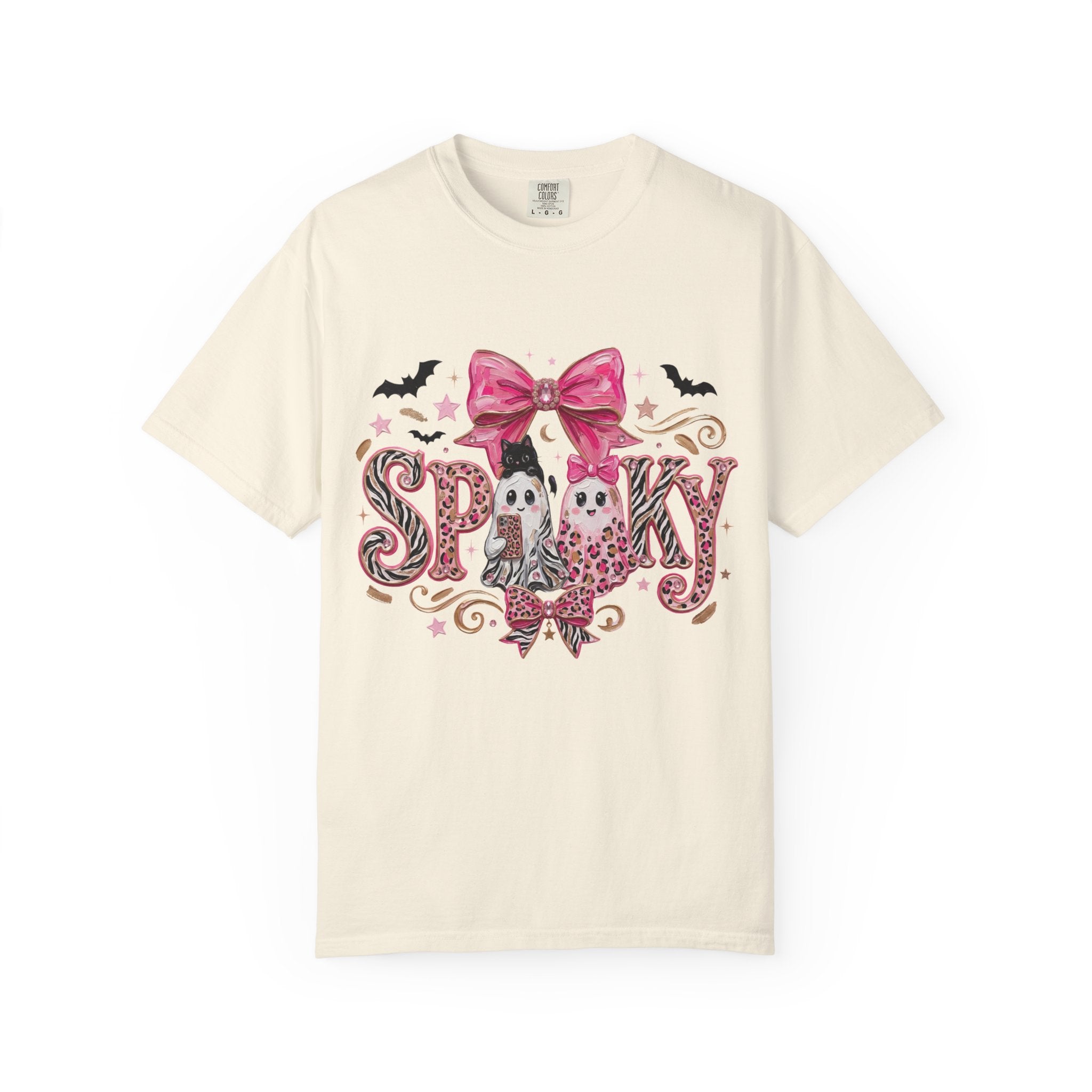 Spooky Pink Skull Tee