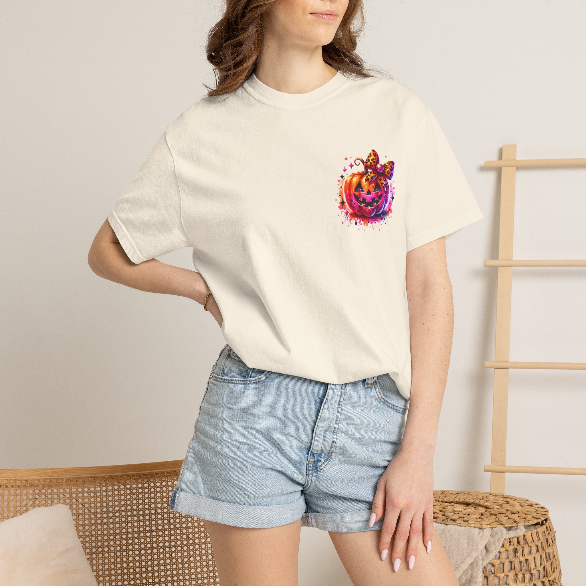 Halloween Pumpkin T Shirt Spooky Season Graphic Tee