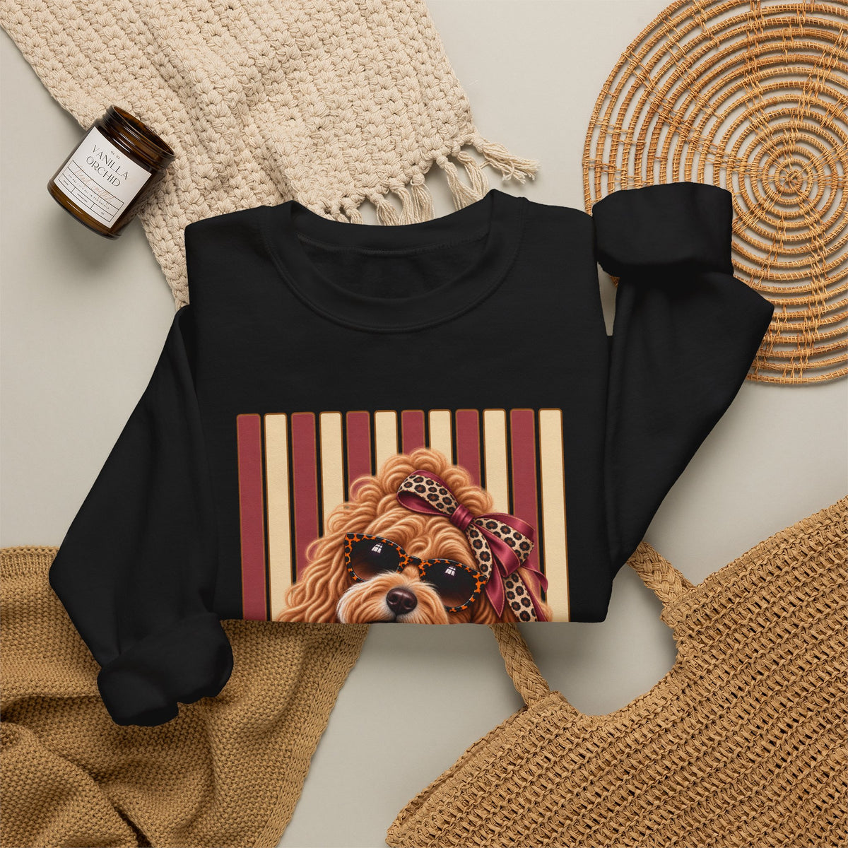 Labradoodle Sweatshirt, Trendy Dog Mom Gift, Sassy Doodle Lover Shirt, Cute Dog Sweatshirt, Artsy Boutique Pet Lover Gift