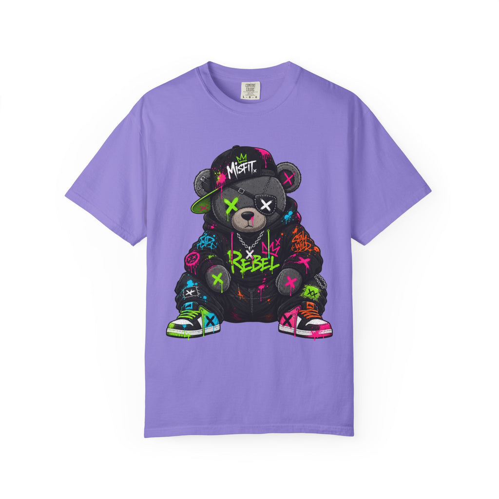 Rebel Graffiti Bear T Shirt