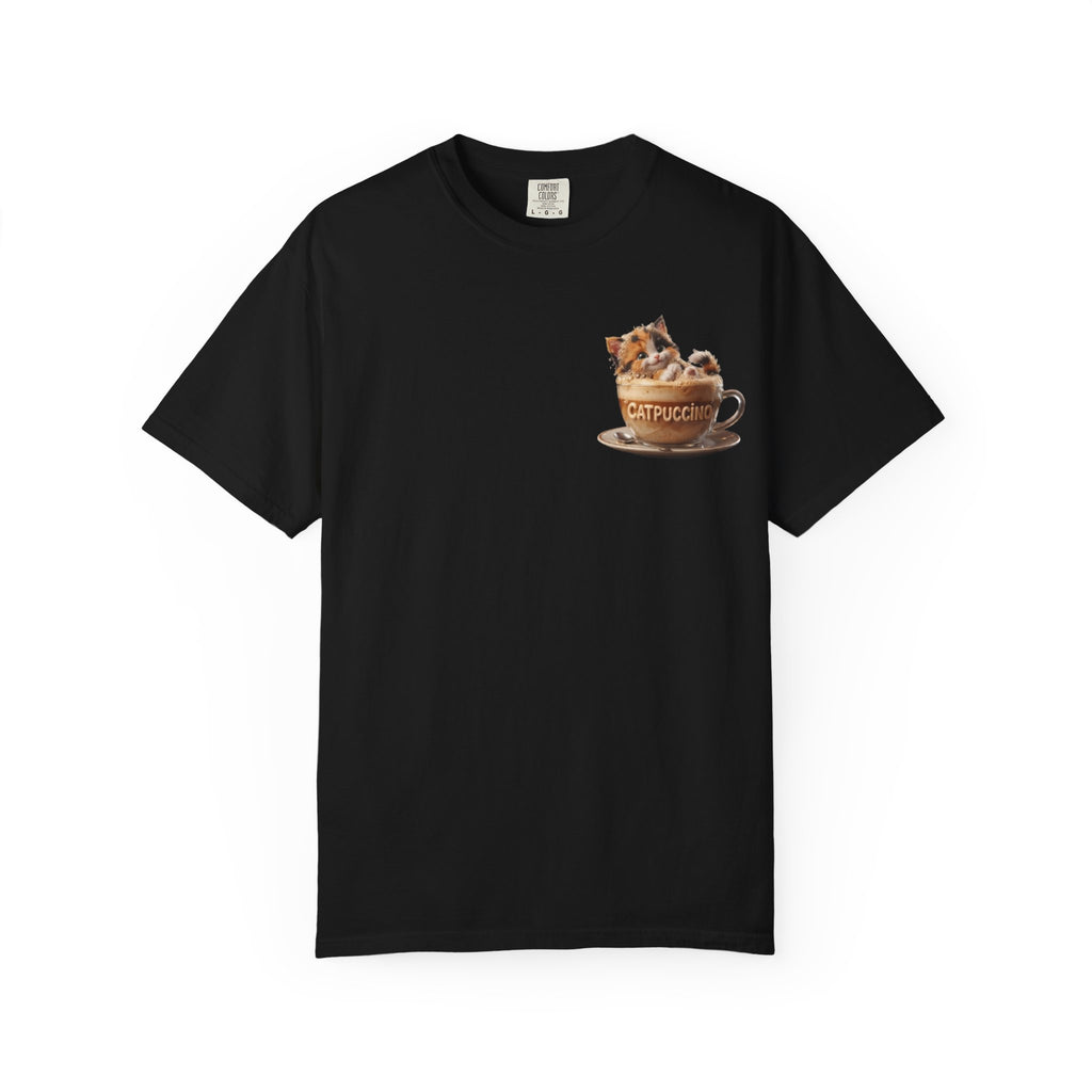Cat in Cappuccino Cup T Shirt
