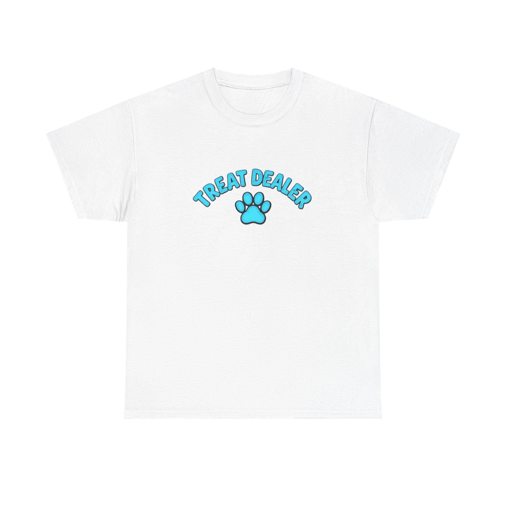 Treat Dealer T Shirt Cute Paw Print Pet Lover Tee