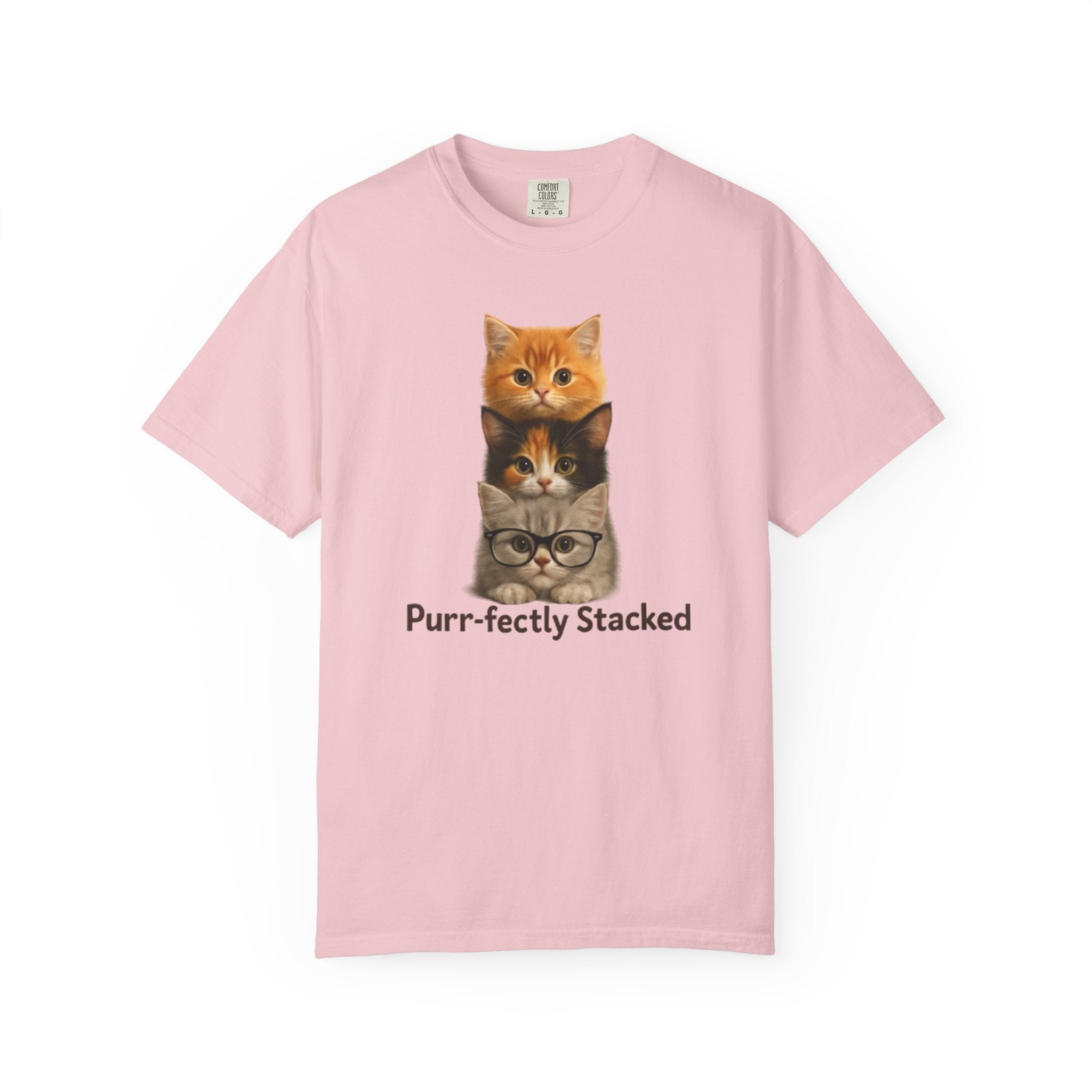 Purr fectly Stacked Cat T Shirt