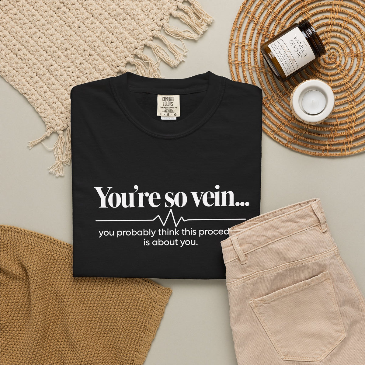 You're So Vein Shirt, Funny Nurse Shirt, Phlebotomist Gift, IV Nurse Tee, Medical Humor Shirt, Healthcare Worker Gift, Nurse Appreciation