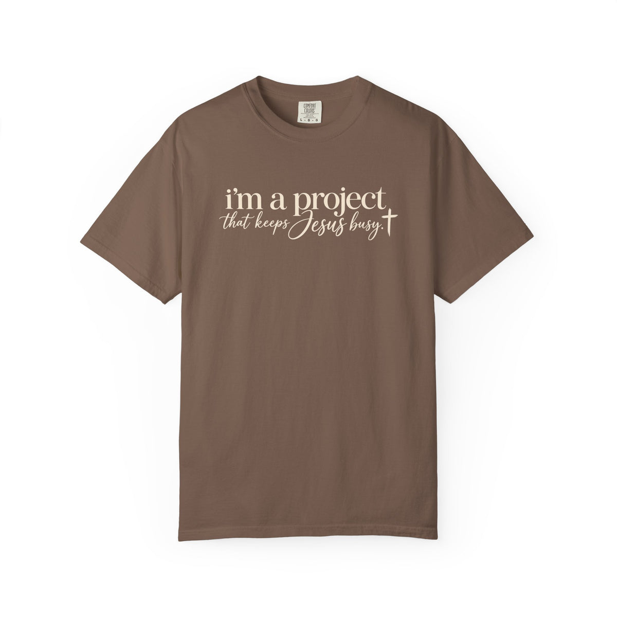 Im a Project That Keeps Jesus Busy Tee Shirt