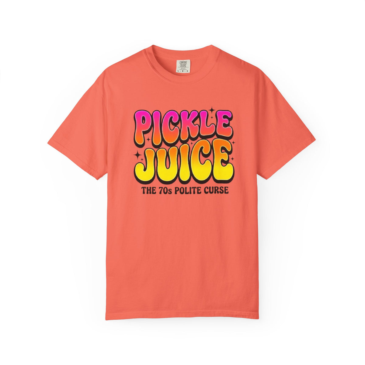 Pickle Juice Retro T-Shirt The 70s Polite Curse Vintage Graphic Tee