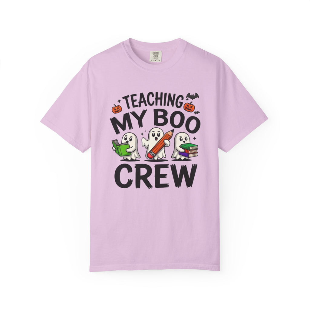 Teaching My Boo Crew T-Shirt Cute Halloween Teacher Tee