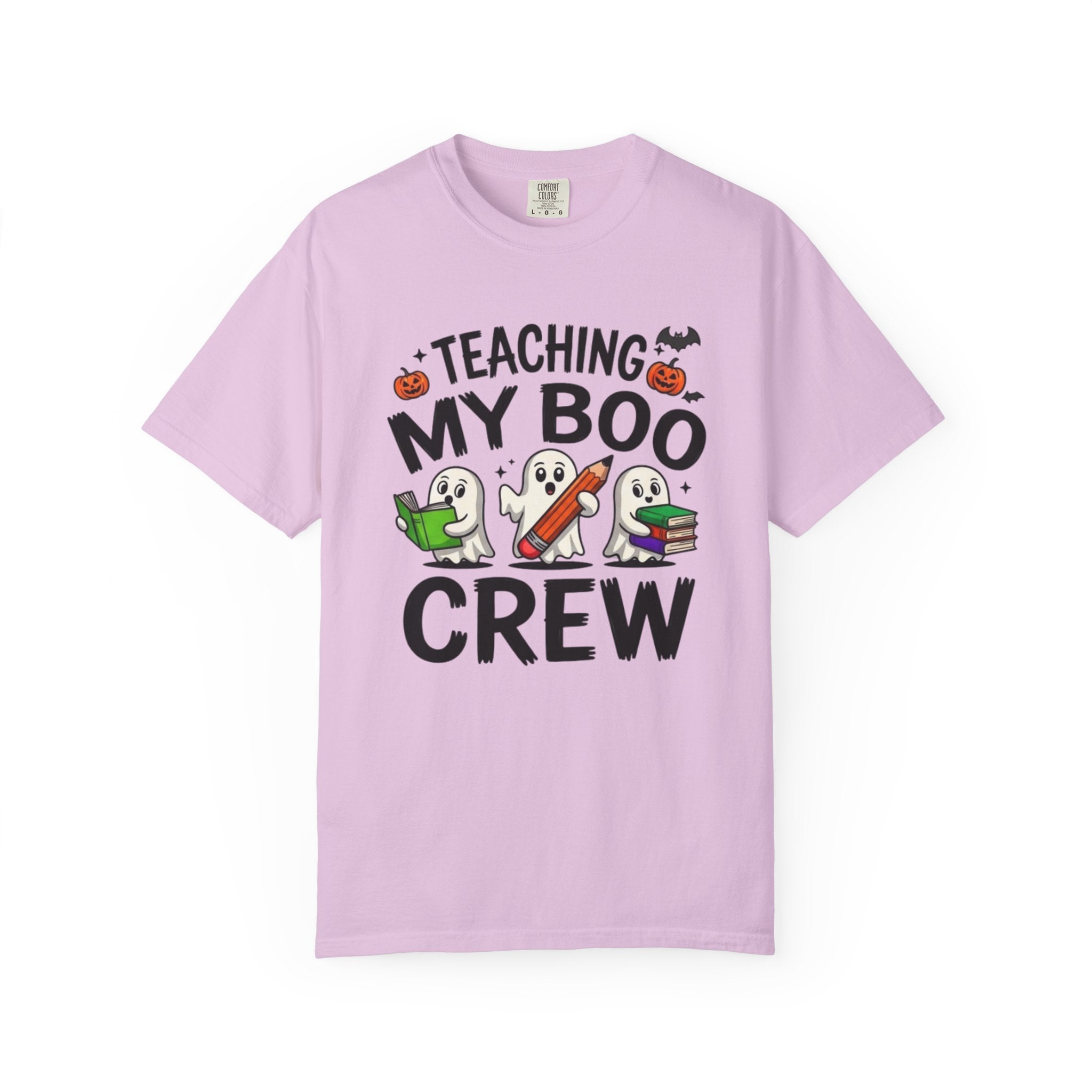 Teaching My Boo Crew T-Shirt Cute Halloween Teacher Tee