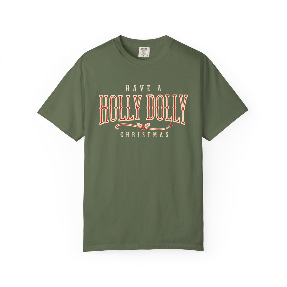 Have a Holly Dolly Christmas Shirt, Western Christmas Tee, Country Christmas Shirt, Retro Holiday T-Shirt, Southern Christmas Gift