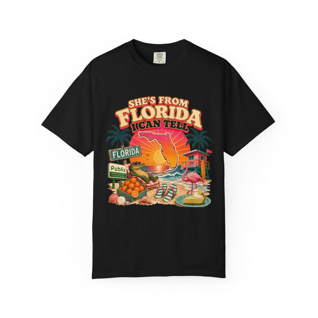 Shes From Florida I Can Tell T Shirt